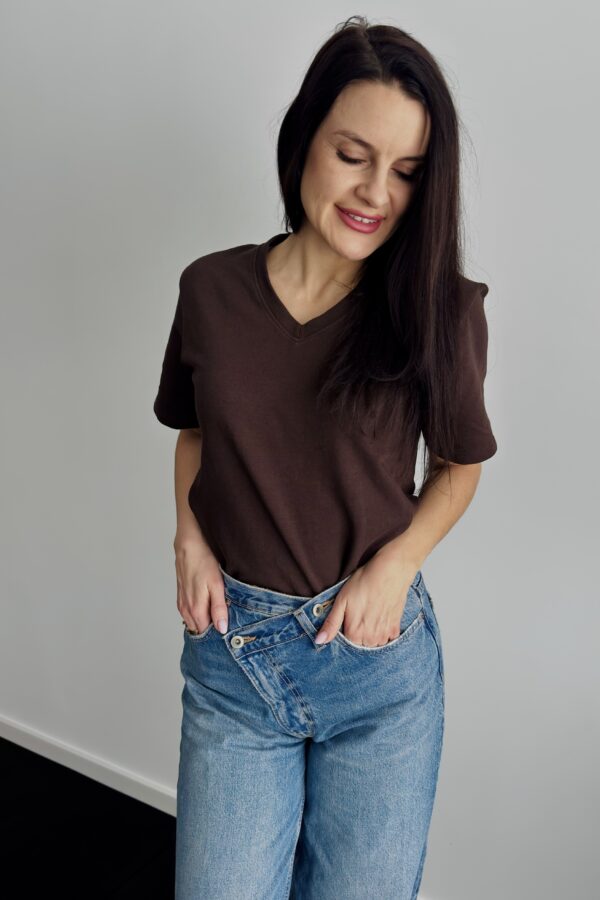 T-shirt basic [na czas ciąży i karmienia]