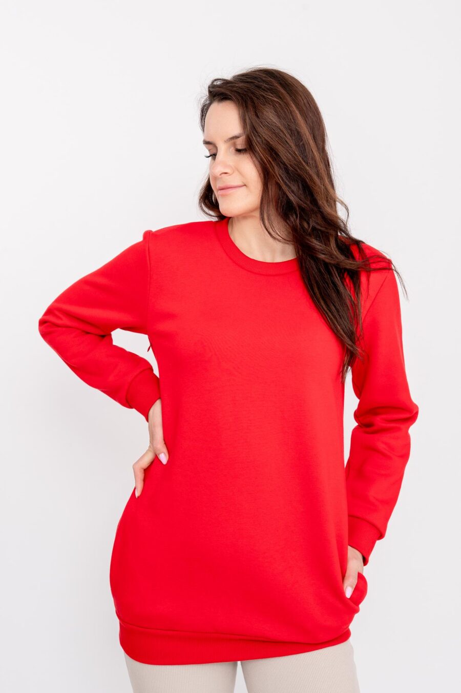 Bluza My Mom Era z ukrytymi kieszeniami - obrazek 2