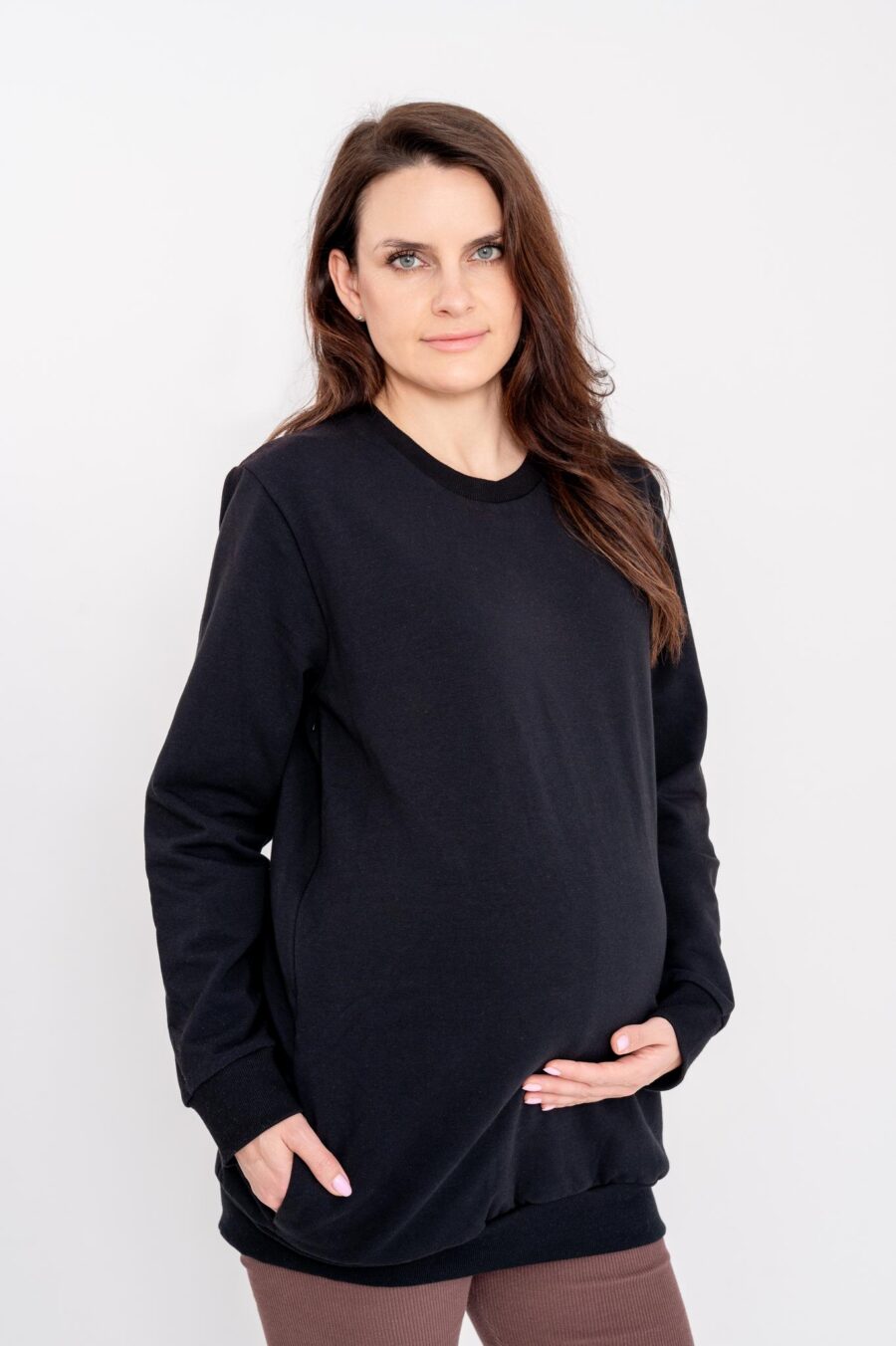 Bluza My Mom Era z ukrytymi kieszeniami - obrazek 8