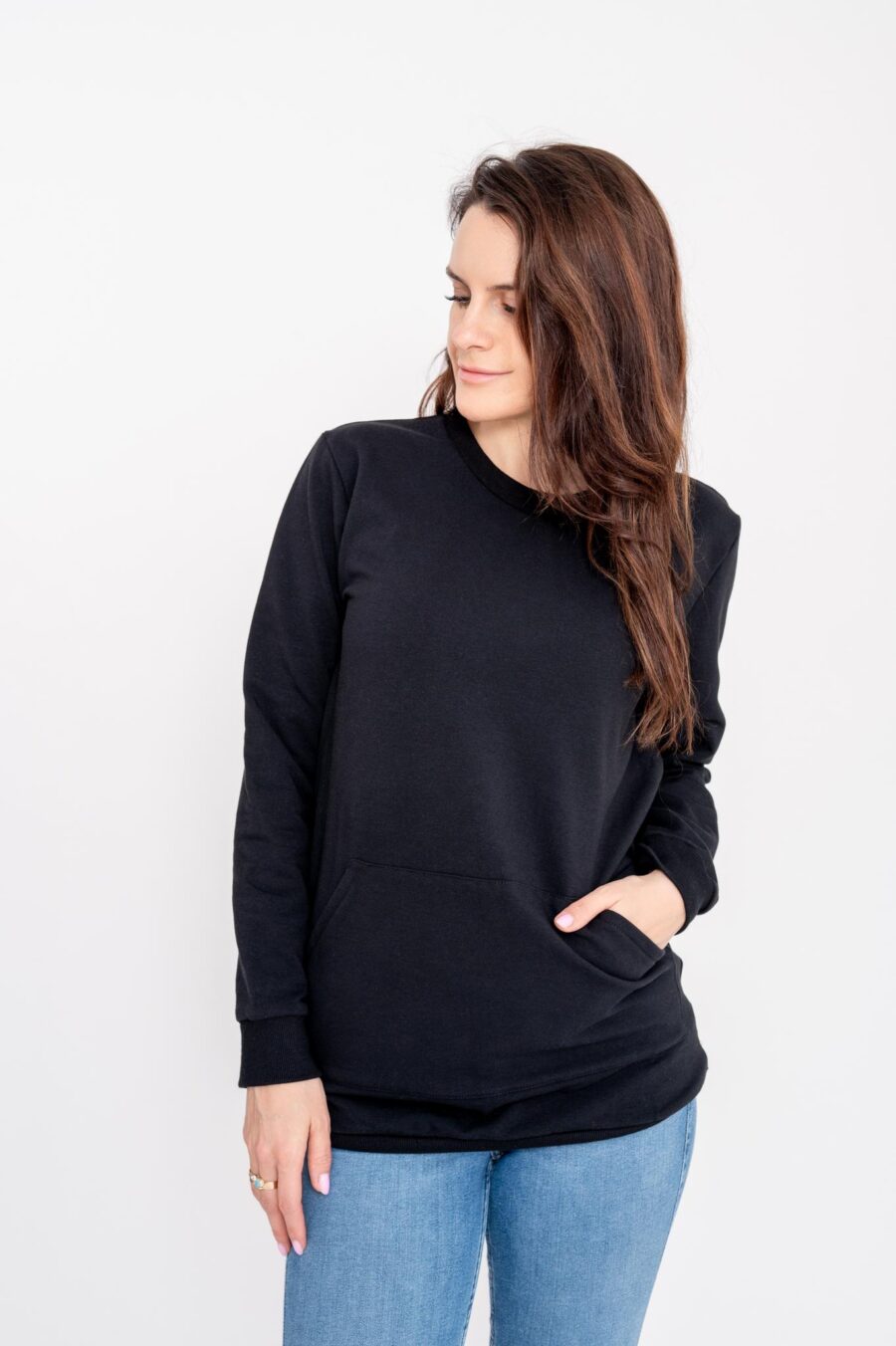 Bluza My Mom Era z kieszenią - obrazek 2