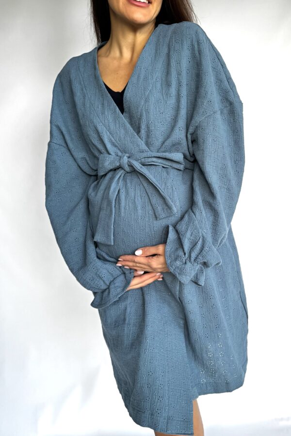 Kimono muślinowe Stay At Home Midnight