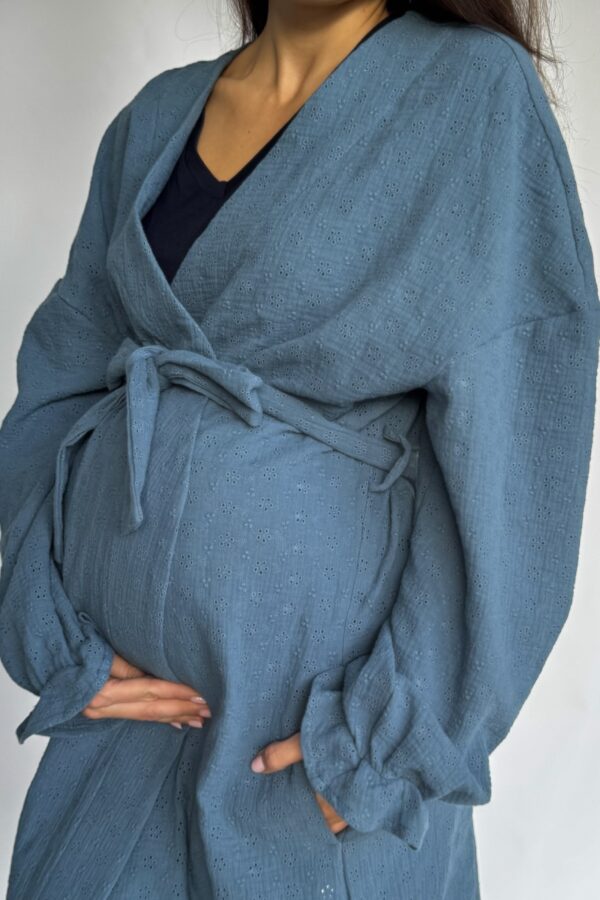 Kimono muślinowe Stay At Home Midnight