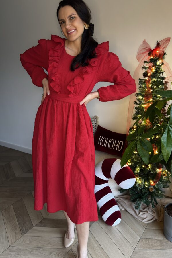 Sukienka Julia - bawełna midi