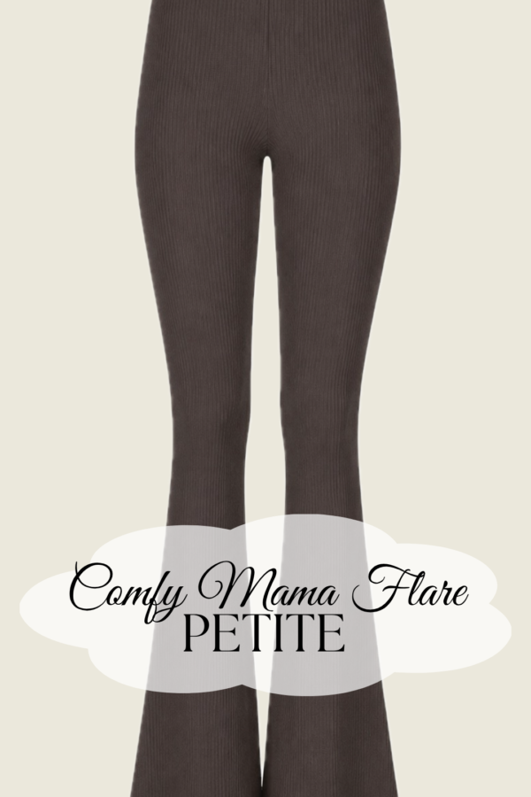 PETITE Legginsy Comfy Mama z falbanką - FLARE