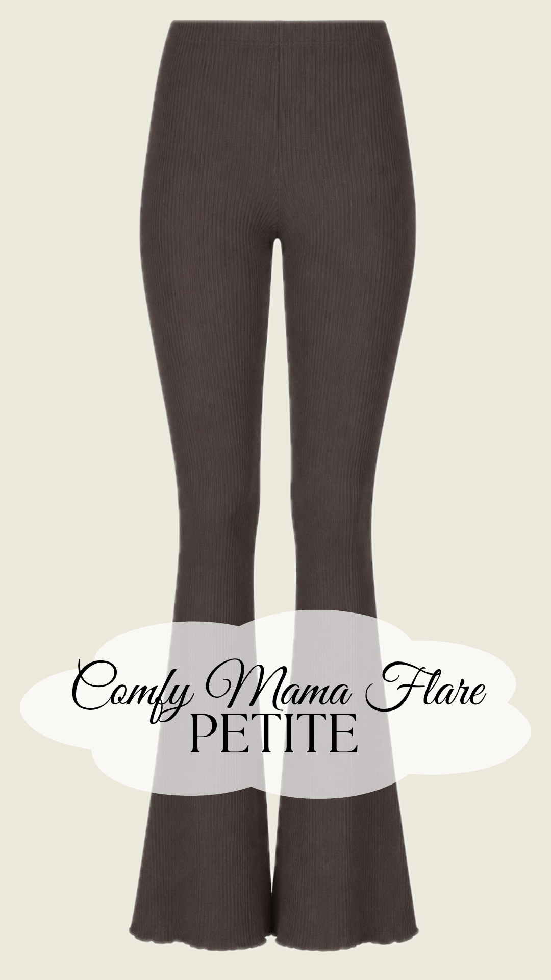PETITE Legginsy Comfy Mama z falbanką - FLARE